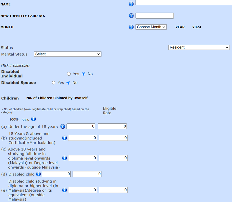 step 2 personal employee details